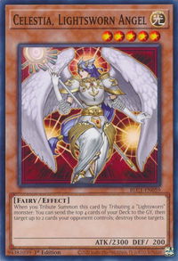 Celestia, Lightsworn Angel - Battles of Legend: Chapter 1 (BLC1) #BLC1-EN059 - Common / Short Print YuGiOh Trading Card