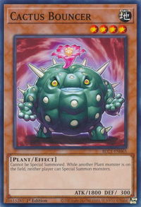 Cactus Bouncer - Battles of Legend: Chapter 1 (BLC1) #BLC1-EN065 - Common / Short Print YuGiOh Trading Card