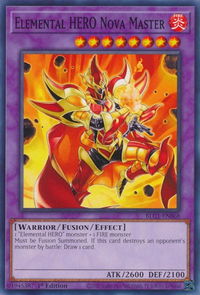 Elemental HERO Nova Master - Battles of Legend: Chapter 1 (BLC1) #BLC1-EN068 - Common / Short Print YuGiOh Trading Card