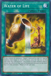 Water of Life - Battles of Legend: Chapter 1 (BLC1) #BLC1-EN077 - Common / Short Print YuGiOh Trading Card