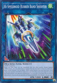 Hi-Speedroid Rubber Band Shooter - Battles of Legend: Chapter 1 (BLC1) #BLC1-EN094 - Common / Short Print YuGiOh Trading Card