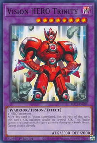 Vision HERO Trinity - Battles of Legend: Chapter 1 (BLC1) #BLC1-EN099 - Common / Short Print YuGiOh Trading Card