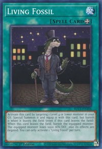 Living Fossil - Battles of Legend: Chapter 1 (BLC1) #BLC1-EN104 - Common / Short Print YuGiOh Trading Card