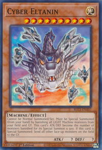 Cyber Eltanin - Battles of Legend: Chapter 1 (BLC1) #BLC1-EN107 - Common / Short Print YuGiOh Trading Card