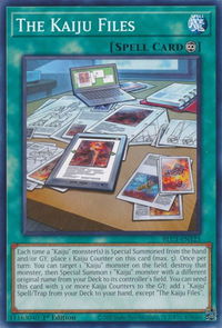 The Kaiju Files - Battles of Legend: Chapter 1 (BLC1) #BLC1-EN123 - Common / Short Print YuGiOh Trading Card