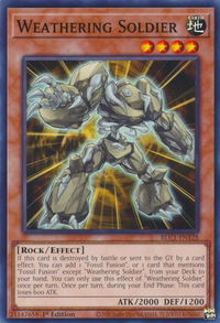 Weathering Soldier - Battles of Legend: Chapter 1 (BLC1) #BLC1-EN128 - Common / Short Print YuGiOh Trading Card