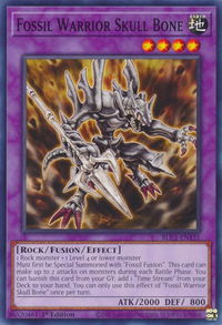 Fossil Warrior Skull Bone - Battles of Legend: Chapter 1 (BLC1) #BLC1-EN131 - Common / Short Print YuGiOh Trading Card