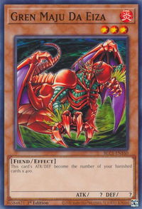 Gren Maju Da Eiza - Battles of Legend: Chapter 1 (BLC1) #BLC1-EN160 - Common / Short Print YuGiOh Trading Card