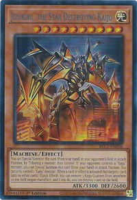 Jizukiru, the Star Destroying Kaiju (Silver) - Battles of Legend: Chapter 1 (BLC1) #BLC1-EN036 - Ultra Rare YuGiOh Trading Card