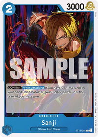 Sanji - Starter Deck 12: Zoro and Sanji (ST-12) #ST12-011 - Common One Piece Trading Card