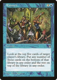 Ransack - Stronghold (STH) #null - Uncommon Magic: The Gathering Trading Card