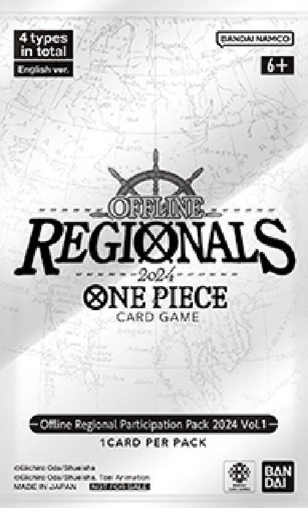 Offline Regional Participation Pack 2024 Vol. 1 trading card from One Piece Promotion Cards Offline Regional Participation Pack 2024 Vol. 1 - One Piece Promotion Cards One Piece trading card