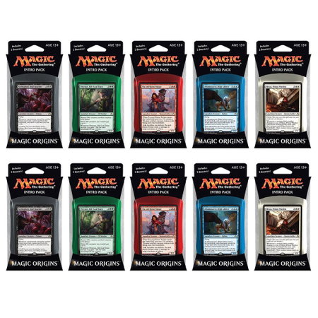 Magic Origins - Intro Pack Display - Magic Origins Magic: The Gathering trading card