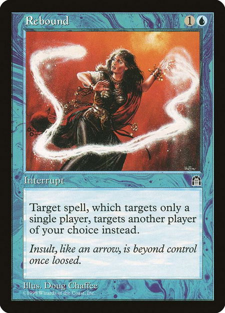 Rebound - Stronghold Magic: The Gathering trading card