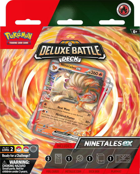 Deluxe Battle Deck [Ninetales ex] - Miscellaneous Cards & Products Pokémon trading card