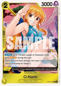 O-Nami - Wings of the Captain (OP06) #OP06-101 - Rare One Piece Trading Card