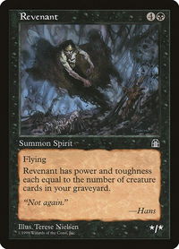 Revenant - Stronghold (STH) #null - Rare Magic: The Gathering Trading Card