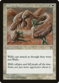 Rolling Stones - Stronghold (STH) #null - Rare Magic: The Gathering Trading Card