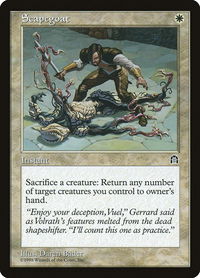 Scapegoat - Stronghold (STH) #null - Uncommon Magic: The Gathering Trading Card