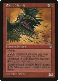 Shard Phoenix - Stronghold (STH) #null - Rare Magic: The Gathering Trading Card