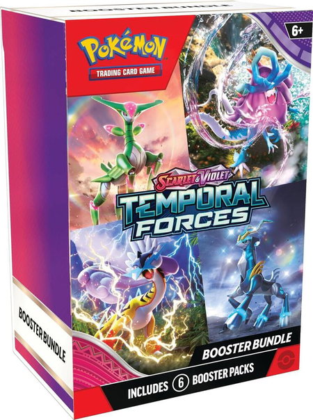 Temporal Forces Booster Bundle trading card from SV05: Temporal Forces Temporal Forces Booster Bundle - SV05: Temporal Forces Pokémon trading card
