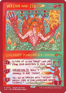 Wrenn and Six - Secret Lair Showdown (SLP) #15 - Promo Magic: The Gathering Trading Card