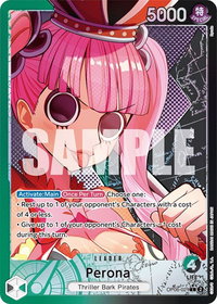 Perona (021) (Alternate Art) - Wings of the Captain (OP06) #OP06-021 - Leader One Piece Trading Card