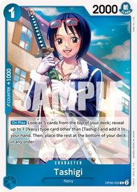 Tashigi - Wings of the Captain (OP06) #OP06-050 - Rare One Piece Trading Card