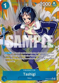 Tashigi (Alternate Art) - Wings of the Captain (OP06) #OP06-050 - Rare One Piece Trading Card