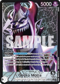 Gecko Moria (080) (Alternate Art) - Wings of the Captain (OP06) #OP06-080 - Leader One Piece Trading Card