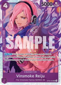 Vinsmoke Reiju (069) - Wings of the Captain (OP06) #OP06-069 - Super Rare One Piece Trading Card