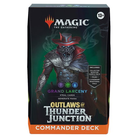 Outlaws of Thunder Junction Commander Deck - Grand Larceny - Commander: Outlaws of Thunder Junction Magic: The Gathering trading card