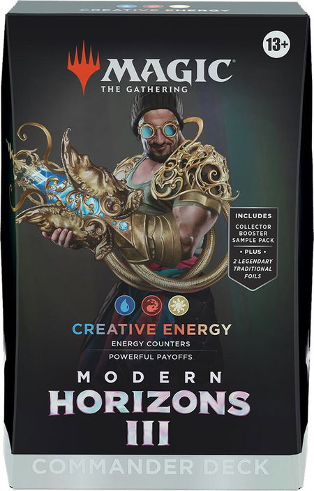 Modern Horizons 3 Commander Deck - Creative Energy - Commander: Modern Horizons 3 Magic: The Gathering trading card