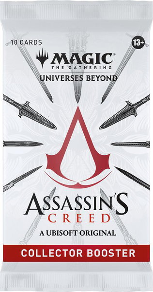 Universes Beyond: Assassin's Creed - Collector Booster Pack trading card from Universes Beyond: Assassin's Creed Universes Beyond: Assassin's Creed - Collector Booster Pack - Universes Beyond: Assassin's Creed Magic: The Gathering trading card