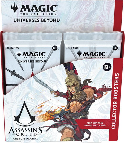 Universes Beyond: Assassin's Creed - Collector Booster Display - Universes Beyond: Assassin's Creed Magic: The Gathering trading card