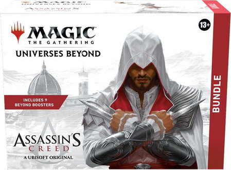 Universes Beyond: Assassin's Creed - Bundle trading card from Universes Beyond: Assassin's Creed Universes Beyond: Assassin's Creed - Bundle - Universes Beyond: Assassin's Creed Magic: The Gathering trading card