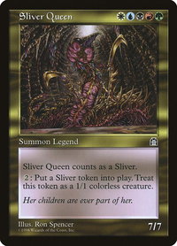 Sliver Queen - Stronghold (STH) #null - Rare Magic: The Gathering Trading Card