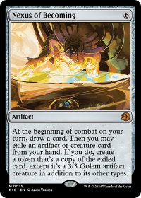 Nexus of Becoming - Outlaws of Thunder Junction: The Big Score (BIG) #25 - Mythic Rare Magic: The Gathering Trading Card