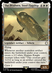 The Prydwen, Steel Flagship - Universes Beyond: Fallout (PIP) #22 - Rare Magic: The Gathering Trading Card