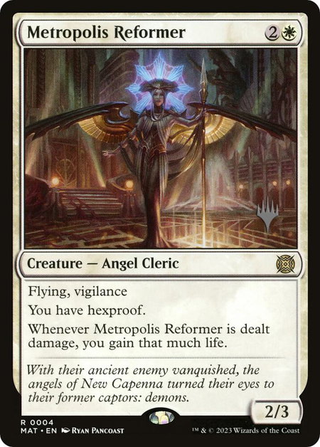 Metropolis Reformer - Promo Pack: Murders at Karlov Manor Magic: The Gathering trading card