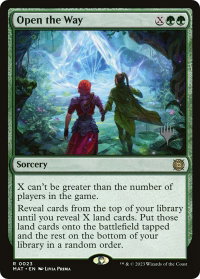 Open the Way - Promo Pack: Murders at Karlov Manor (PPMKM) #23p - Rare Magic: The Gathering Trading Card