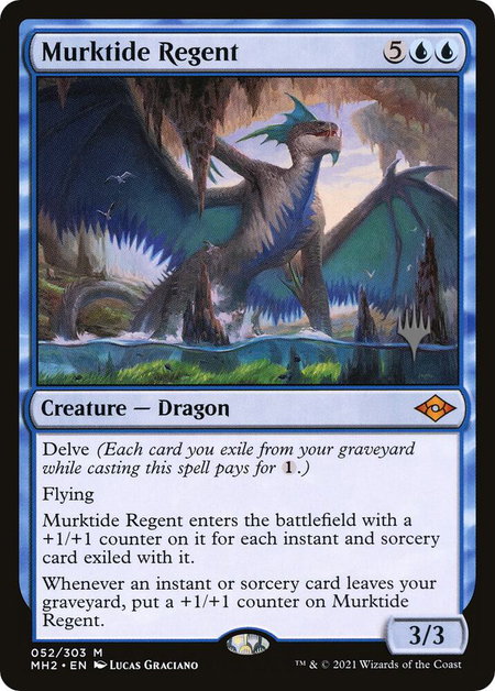 Murktide Regent - Promo Pack: Murders at Karlov Manor Magic: The Gathering trading card