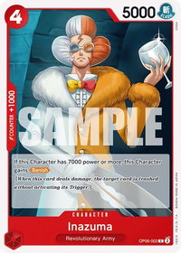 Inazuma - Wings of the Captain (OP06) #OP06-002 - Common One Piece Trading Card