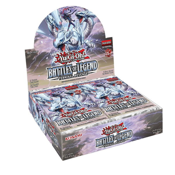 Battles of Legend: Terminal Revenge Booster Box - Battles of Legend: Terminal Revenge YuGiOh trading card