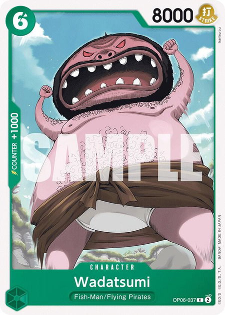 Wadatsumi - Wings of the Captain One Piece trading card