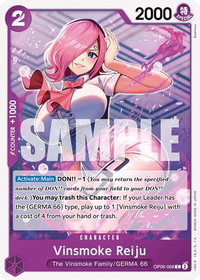 Vinsmoke Reiju (068) - Wings of the Captain (OP06) #OP06-068 - Common One Piece Trading Card