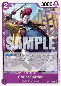 Count Battler - Wings of the Captain (OP06) #OP06-075 - Common One Piece Trading Card