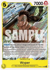 Wyper - Wings of the Captain (OP06) #OP06-114 - Uncommon One Piece Trading Card