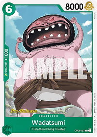 Wadatsumi - Wings of the Captain Pre-Release Cards (OP06 PRE) #OP06-037 - Common One Piece Trading Card