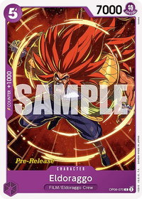 Eldoraggo - Wings of the Captain Pre-Release Cards (OP06 PRE) #OP06-070 - Common One Piece Trading Card